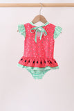 Red Watermelon UPF Swim One-Piece Aaria Tees
