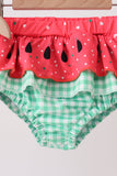 Red Watermelon UPF Swim Set Aaria Tees