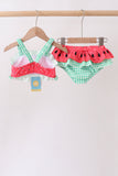 Red Watermelon UPF Swim Set Aaria Tees