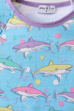 Blue Shark UPF Rashguard Set Aaria Tees