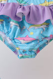 Blue Shark UPF Rashguard Set Aaria Tees