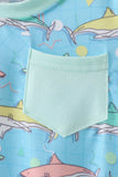 Blue Shark Bubble Aaria Tees