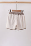 Khaki Character UPF Swim Trunks - Aaria Tees Aaria Tees