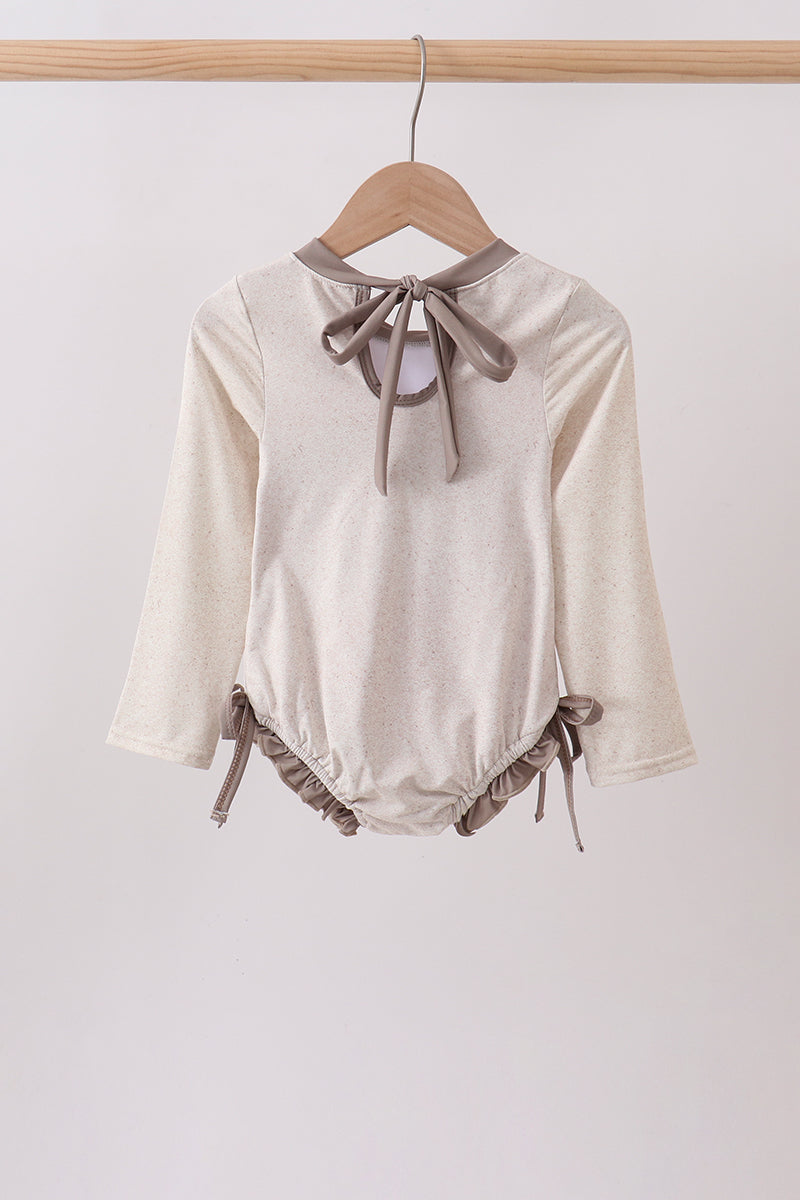 Khaki Character UPF Rashguard - Aaria Tees Aaria Tees