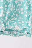 Sage Floral Smocked Bubble Aaria Tees