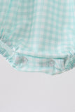 Sage Plaid Bubble Aaria Tees
