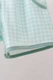 Sage Plaid Set Aaria Tees