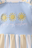 You're my sunshine embroidery Bubble Aaria Tees