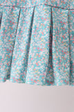 Pink Bear Floral Applique Skorts Set Aaria Tees