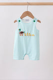 Green Mallard Embroidered Jon Jon Aaria Tees