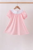 Pink Apple Bus Smocked Dress Aaria Tees