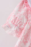 Rose Apple Embroidered Dress Aaria Tees