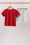 Maroon Alabama Elephant Applique Set Aaria Tees
