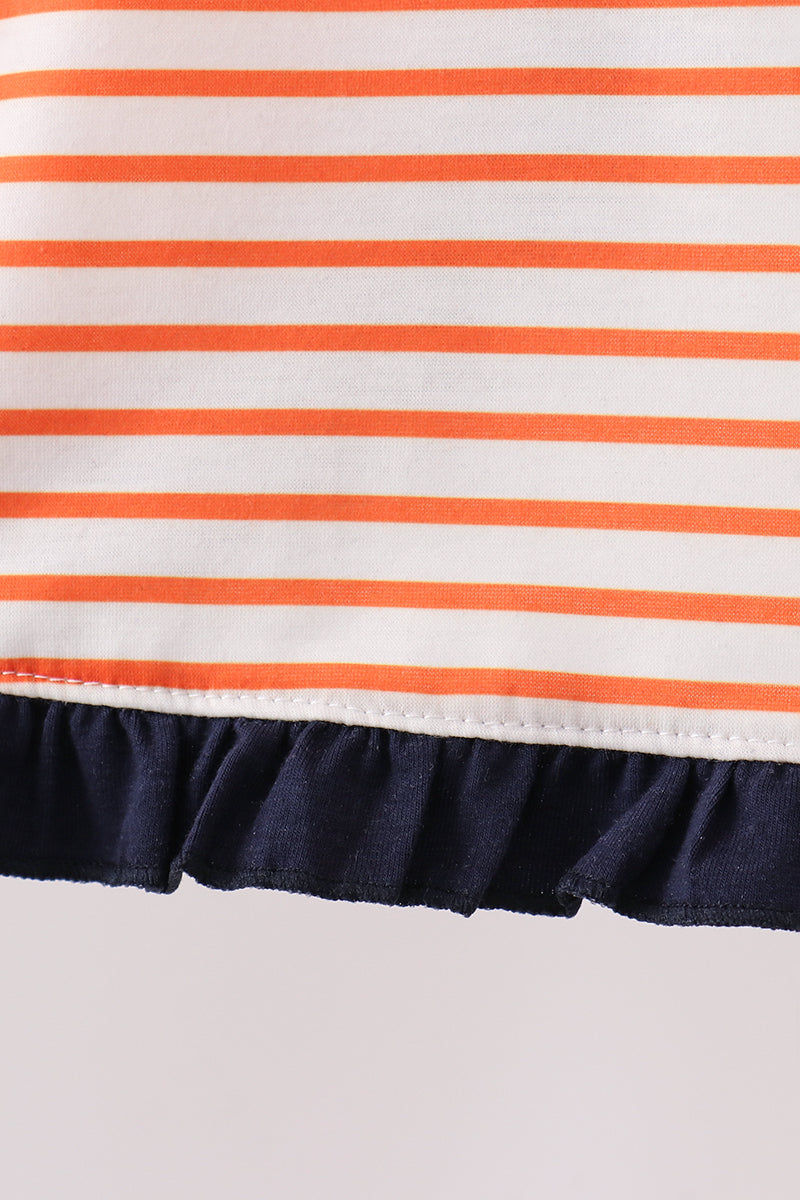 AU Tiger Applique Stripe Set - Aaria Tees Aaria Tees