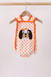 Orange Tennessee Dog Appliqué Bubble Aaria Tees
