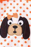 Orange Tennessee Dog Appliqué Bubble Aaria Tees
