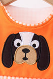 Orange Tennessee Dog Appliqué Jon Jon Aaria Tees