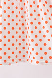 Orange Tennessee Dog Appliqué Dress Aaria Tees