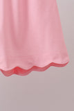 Blue Stripe Schoolhouse Appliqué Ruffle Set Aaria Tees