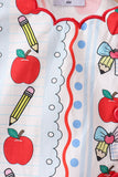 Red Apple Pencil Bloomer Set Aaria Tees
