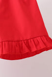 Red Apple Pencil Ruffle Set Aaria Tees