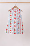 Red Apple Pencil Dress Aaria Tees