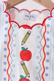 Red Apple Pencil Dress Aaria Tees