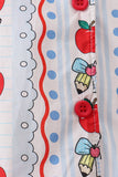 Red Apple Pencil Dress Aaria Tees