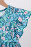Lily Floral Dress Aaria Tees