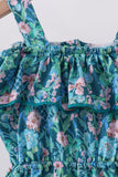 Lily Floral Jumpsuit Aaria Tees