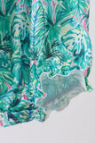 Green Lily Floral Bubble Aaria Tees