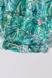 Green Lily Floral Bubble Aaria Tees