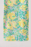 Yellow Lily Floral Jumpsuit Aaria Tees