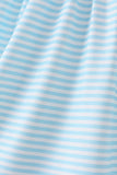Blue Apple Pencil Embroidered Dress Aaria Tees