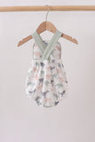 Green Dinosaur Bubble Aaria Tees