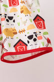 Red Farm Animal Set Aaria Tees