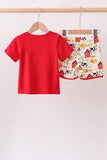 Red Farm Animal Set Aaria Tees