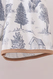 Khaki Deer Forest Set Aaria Tees