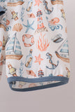 Blue Sailboat Set Aaria Tees