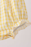 Mustard Honey Bear Embroidered Bubble Aaria Tees