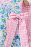 Blue Floral Bloomer Set Aaria Tees