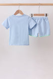 Mint Stripe Set Aaria Tees