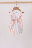 Seashell Stripe Appliqué Bubble Aaria Tees
