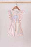 Seashell Stripe Appliqué Jumpsuit Aaria Tees