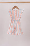 Seashell Stripe Appliqué Jumpsuit Aaria Tees