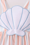 Seashell Stripe Appliqué Set Aaria Tees