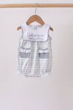 Blue Faith Quote Embroidered Bubble Aaria Tees