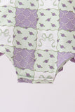 Purple Floral Bubble Aaria Tees