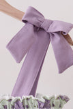 Purple Floral Smocked Women Dress Aaria Tees