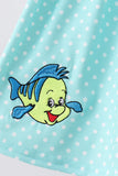 Blue under the sea Embroidered Bloomer Set Aaria Tees